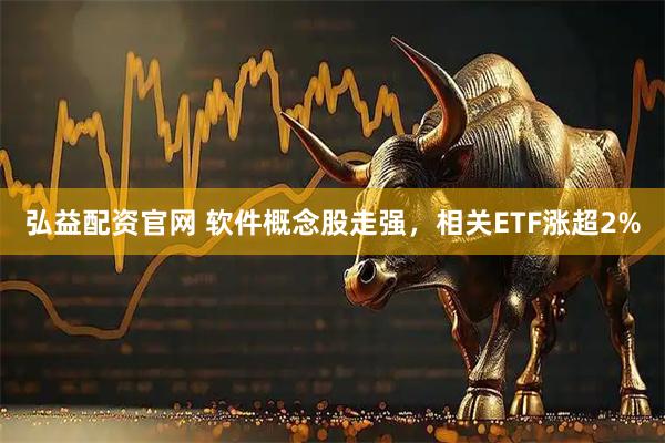 弘益配资官网 软件概念股走强，相关ETF涨超2%